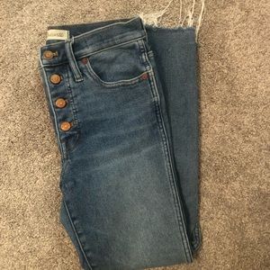 Madewell 10” High Rise Skinny Jeans
